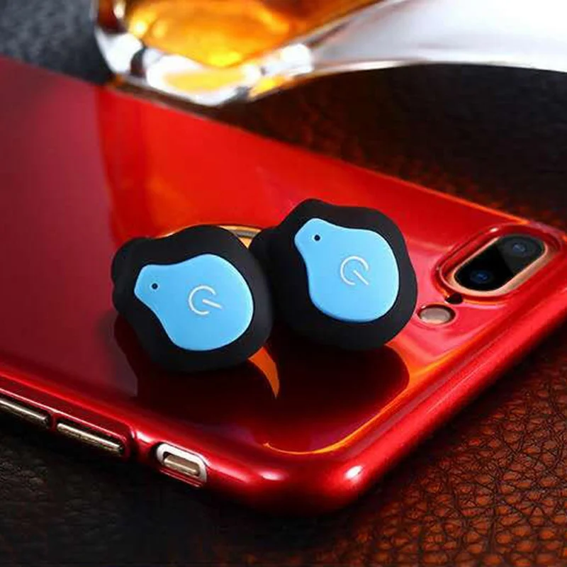 Bluetooth4 1 In Ear Earpiece Stereo Sport Headset for Xiaomi 8 Huawei P20 Mobile Phones Wireless Bluetooth Earphones
