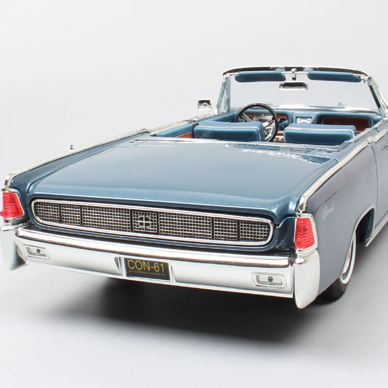 Детский 1:18 ford роскошный винтажный люкс 1961 LINCOLN Континентальный литой автомобиль масштаб металлический игрушечный автомобиль модель сувенир Миниатюрный