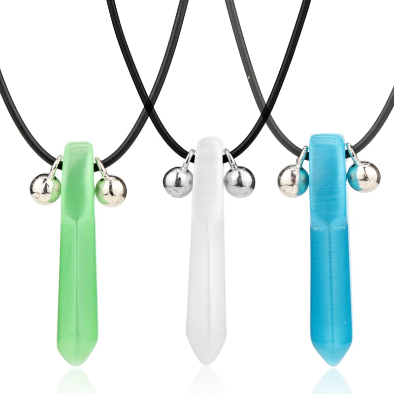 

Men Boys Unisex Necklace Anime Catoon Naruto necklace crystal Fashion ornaments Charms Pendants Collar Collier Women Men Jewelry