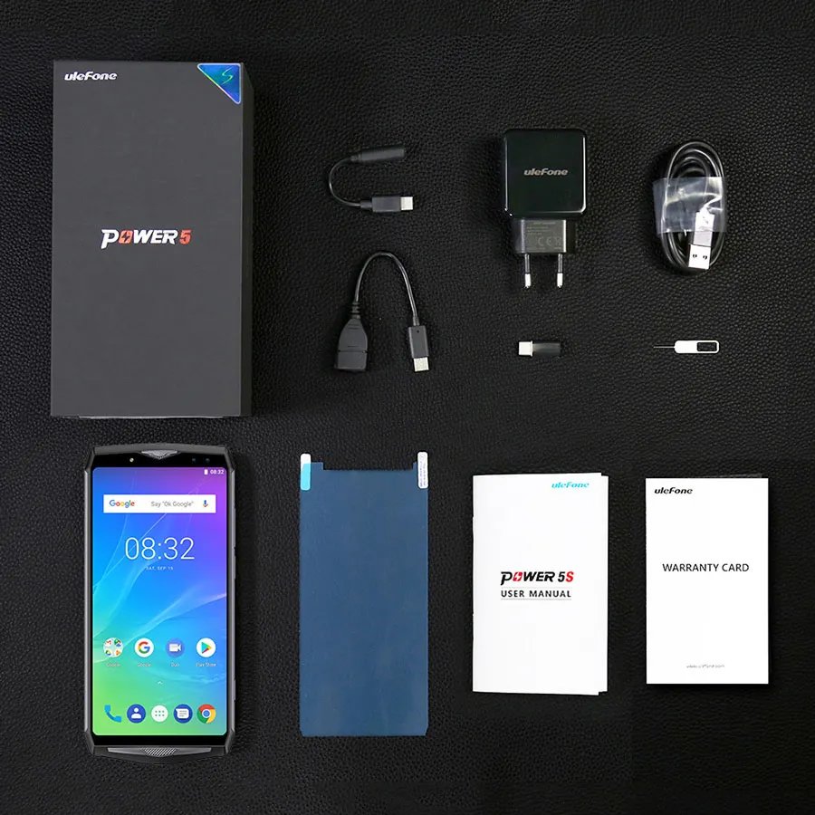 Ulefone power 5s 13000 мАч 4G смартфон 6 0 &quotFHD MTK6763 Восьмиядерный Android 8 1 4 Гб + 64 21 МП
