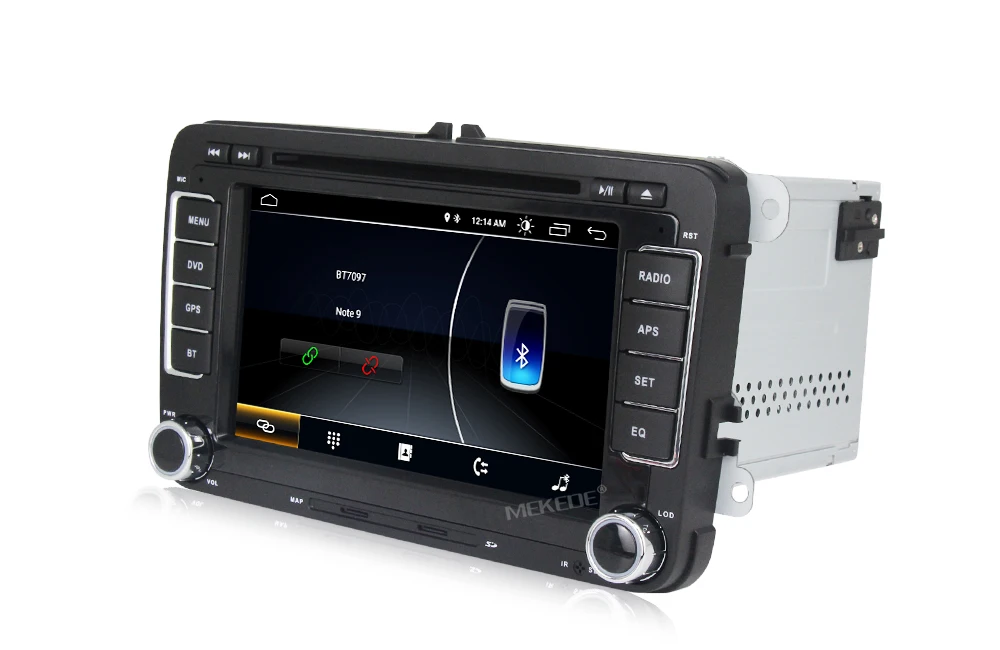 Новое поступление! MEKEDE чистый android 8,1 Автомобильный мультимедийный sysem радио плеер для Volkswagen POLO PASSAT TOURAN Golf 5 6 Skoda Seat