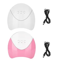 36 Вт Светодиодный УФ Белый лампы ногтей автоматическая сушилка Сенсор двойной маникюр Гель-лак для ногтей Книги по искусству инструменты