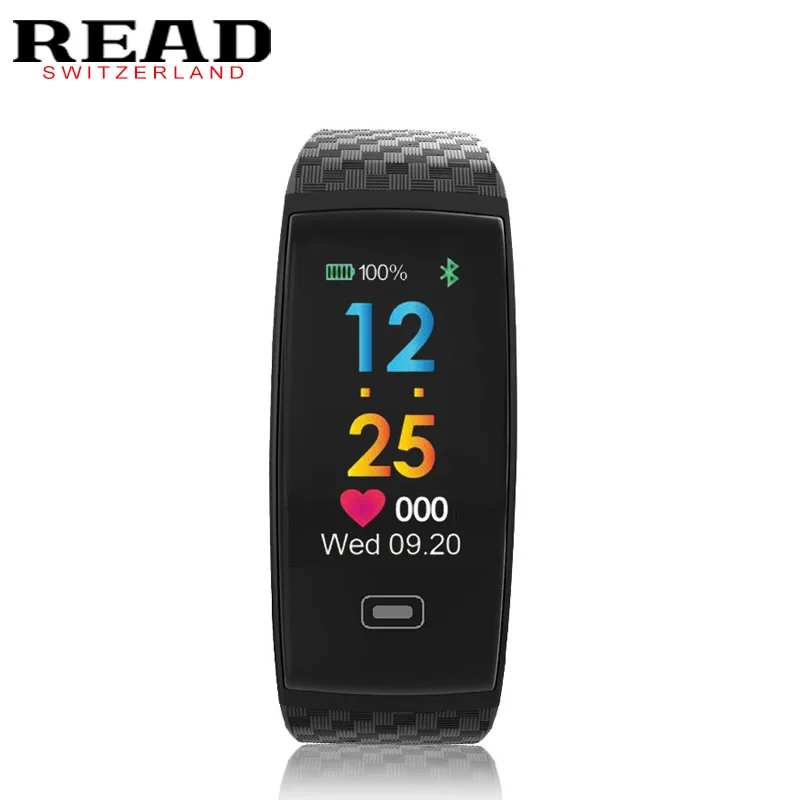 

Read R17 Smart Bracelet Waterproof ECG Real-time Minitor Dynamic Heart Rate Sport Fitness Wristband Support USB-charge Watch