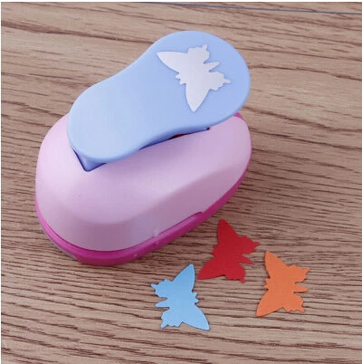

Free Shipping 2-2.5CM Butterfly Shape EVA Foam Punch Paper Cutter For Greeting Card Handmade Scrapbooking Machine Hole Puncher