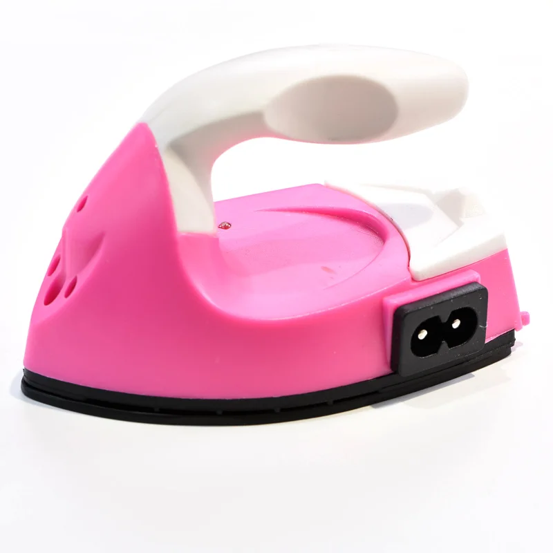 

Fast Heated! Travel Electric Iron Handheld Mini Iron Children Electric Iron Hotfix Applicator for Patches Garment Stones B3780
