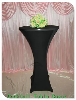 

31 Colors Lycra/Spandex Cocktail Table Cover/Tablecloth for Wedding/Hotel/Banquet/Party decor&textile-Factory direct sales