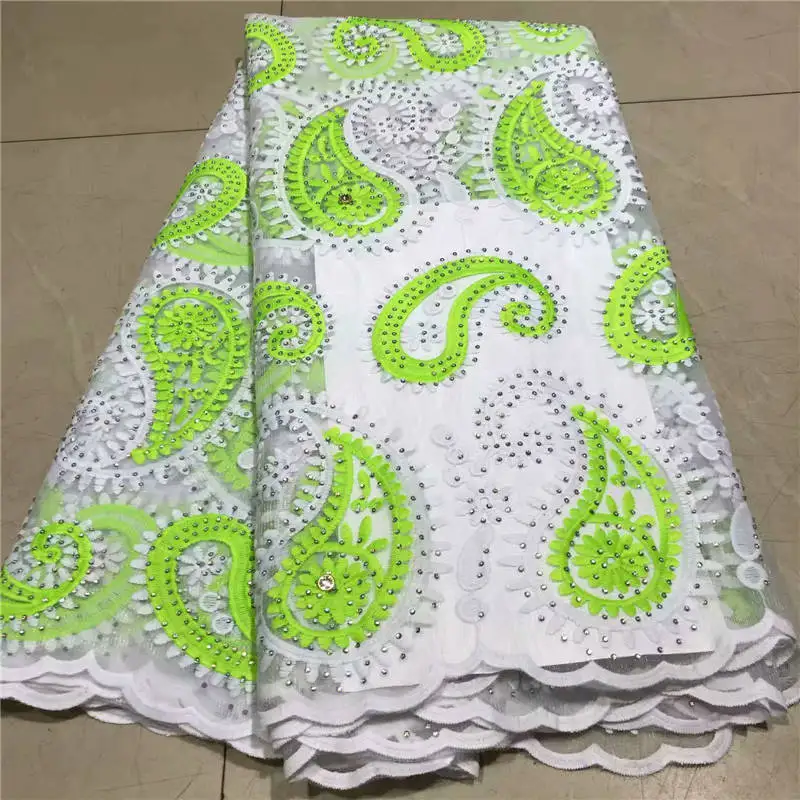 Latest African Laces Fabrics Embroidered French Lace Fabric Cheap Net tulle HLL3301 | Дом и сад