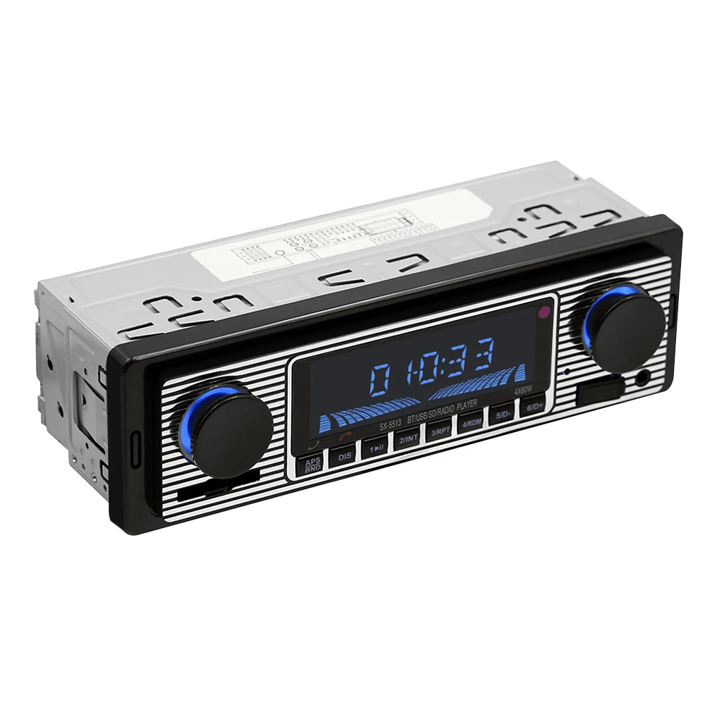 Bluetooth FM MP3 радио плеер автомобиля стерео аудио Поддержка Hands-Free Звонки дистанционное управление AUX-IN функция
