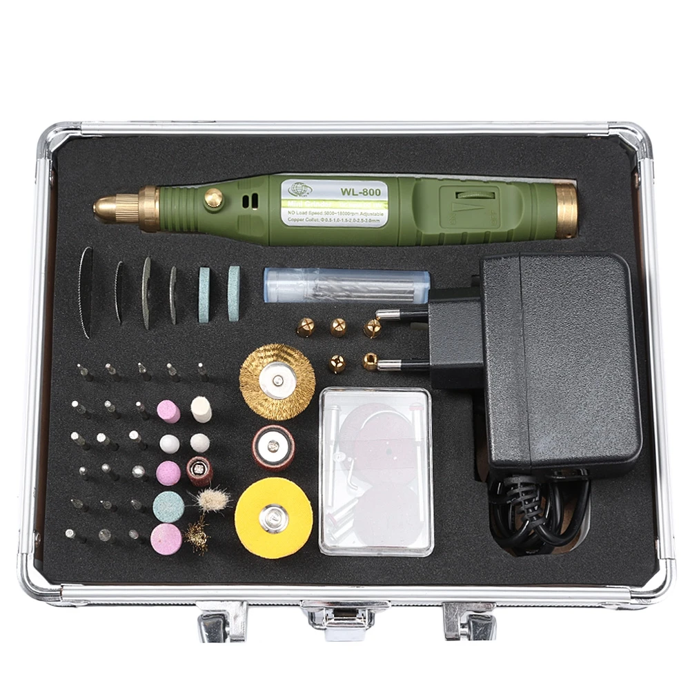 

80 In 1 Multi-functional Mini Electric Drill Polishing Grinder Tool Set -EU Plug