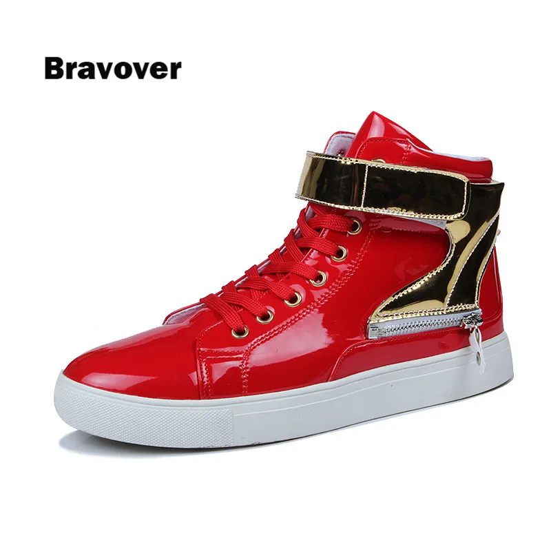 

Fashion New Style Men Casual Shoes High Quality Men Hip Hop Shoes Luxury Brand Men Shoes High Top Casual Shoes