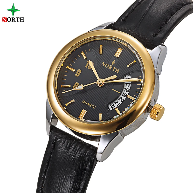 

Women's Watches NORTH Fashion Ladies Watches For Women Brand Luxury Bracelet Relogio Feminino Clock Quartz Leather Wristwatch