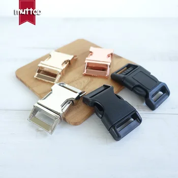 

100pcs/lot DIY for Dog 2.5cm manufactures diy backpack zinc alloy buckle zinc alloy pet metal buckle 6 kinds