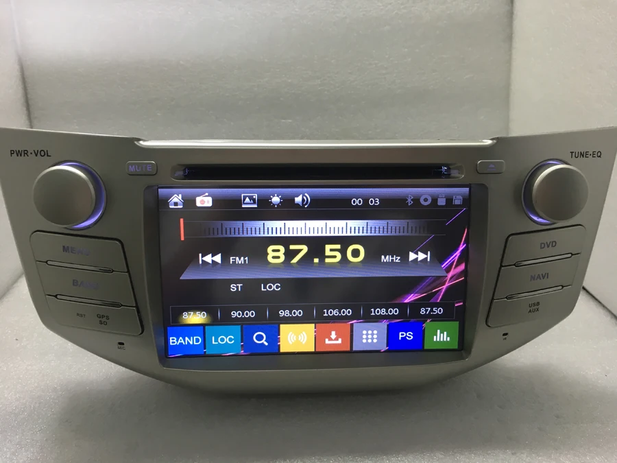 7 дюймов Автомобильный Радио 2 Din dvd-плеер для LEXUS RX300 RX330 RX350 RX400H gps навигация в тире автомобильный ПК Стерео ТВ Карта