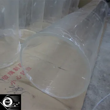 

2pcs OD600x6x1000mm Acrylic Big Casting Clear Tube Home Decor Plastic PMMA Water Pipe and Fish Tank Can Cut Any Size
