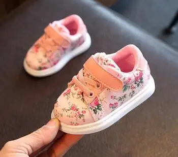 HONGTEYA Cute Baby Shoes For Girls Soft toddler Moccasins