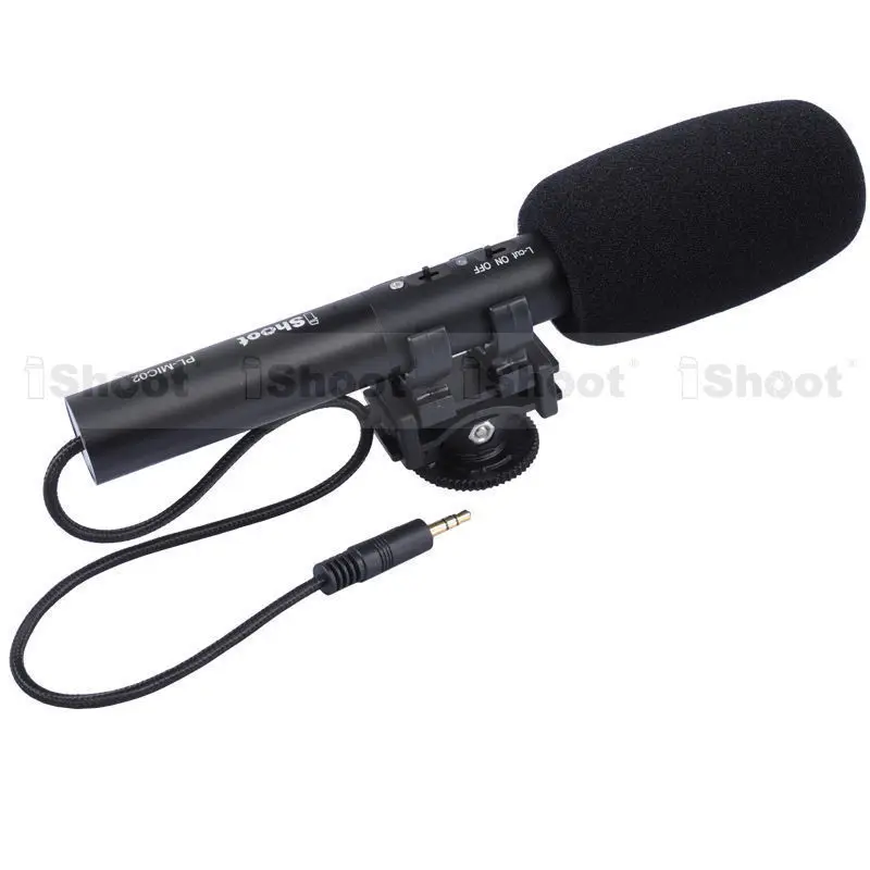 MIC DC/стерео микрофон Микрофон для Nikon D4/D4S D3S/D810A/D810/D800/D800E/D750/D610/D600