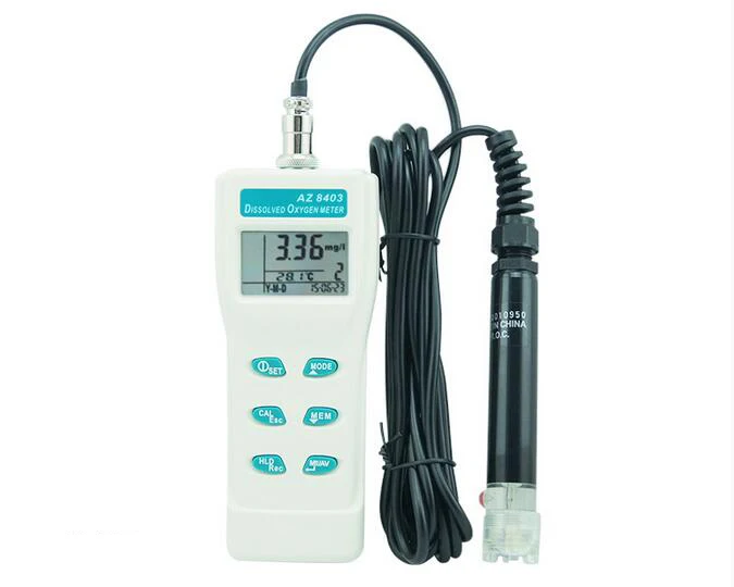 

Dissolved Oxygen Tester Handheld Oxygen Analyzer DO Meter AZ-8403