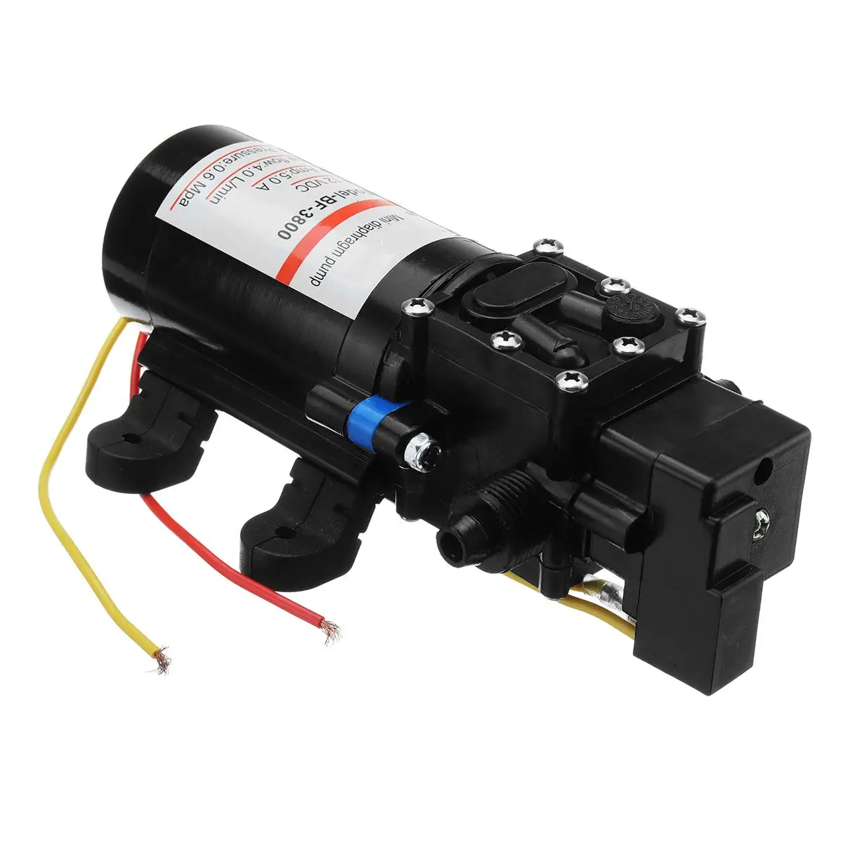 Micro Diaphragm Pump 12V 30W 72PSI Diaphragm Self Priming Water Pump for Agriculture Spraying and Fluid Transfer