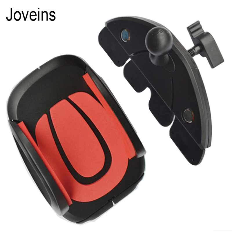  JOVEINS Universal Car Phone Holder CD Slot Stand Mount Mobile Support Cell Phone For iPhone 6 7 8 P