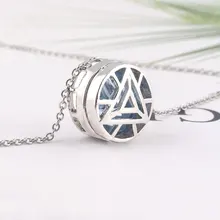 Marvel Avengers 4 Arc Reactor Long Necklace Iron Man Tony Stark Blue Pendant Necklace for Women Men Choker Jewelry long blue ribbon choker necklace