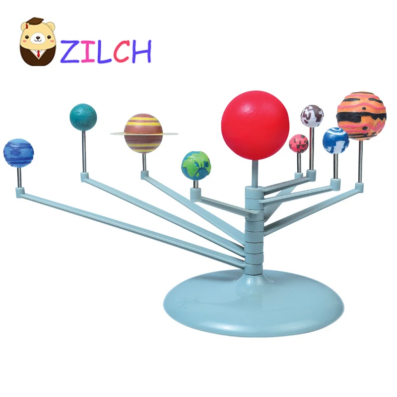 

1Pc Solar System Celestial Bodies Planets Planetarium Model Kits Astronomy Science Educational Toys Hot Sale DIY Kids