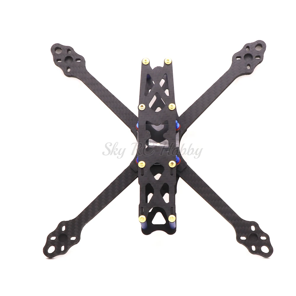 ohnny 2 5inch X5 227mm wheelbase 227 with 5mm Arm Carbon Fiber X type FPV Quadcopter frame (8)
