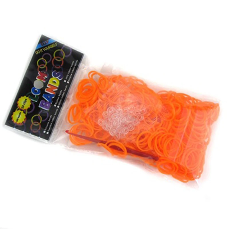 

Upgraded for Children Color Rubber Bands for Weaving Loom Bands 600 Pcs 24 S Clip 1 Hook 20 Colors Girls Boy Diy Bracelet