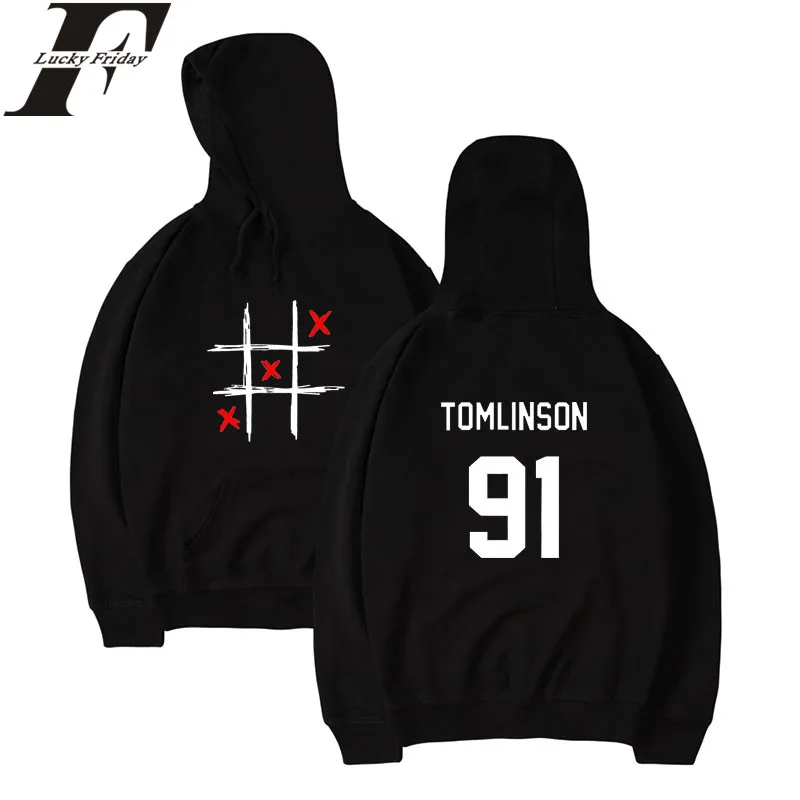 LUCKYFRIDAYF Louis Tomlinson One Direction Hoodies Man/Women Hoodies Sweatshirt Winter Sweatshirt Women Hoodies Casual Clothes