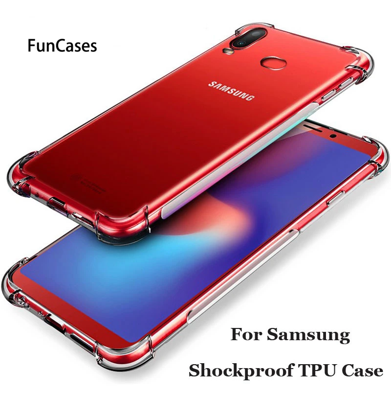 Прозрачный термополиуретановый чехол для samsung A10 A20 A30 A50 A40 A70 S10E S10 плюс Чехол Galaxy M20