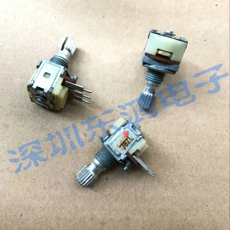 

5pcs Korea LGEC vertical encoder 20, positioning number 20, pulse shaft length 15MM, pulse switch with thread