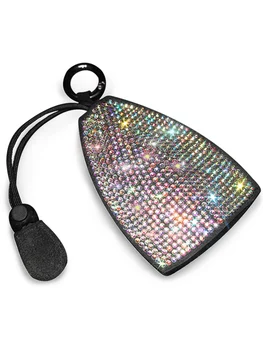 

Fashion Colorful Rhinestone Car Key Case Bling Crystal Diamond Key Universal Size Girls Women Car Key Chain for Mercedes Benz
