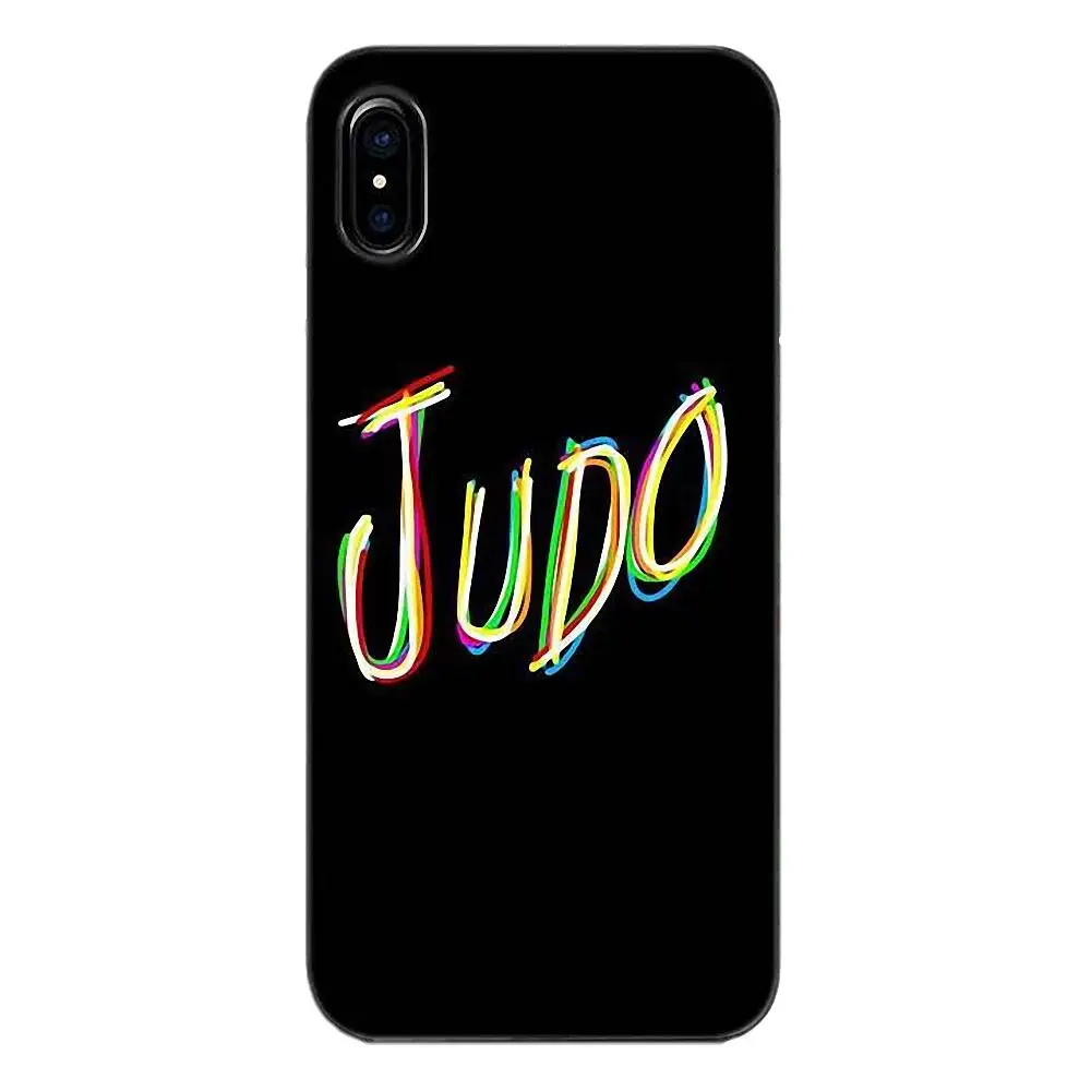 Мягкий чехол для телефона Apple iPhone 4 4S 5 5C 5S SE 6 6S 7 8 Plus X Fashion Judo Sport|Чехлы-накладки| |