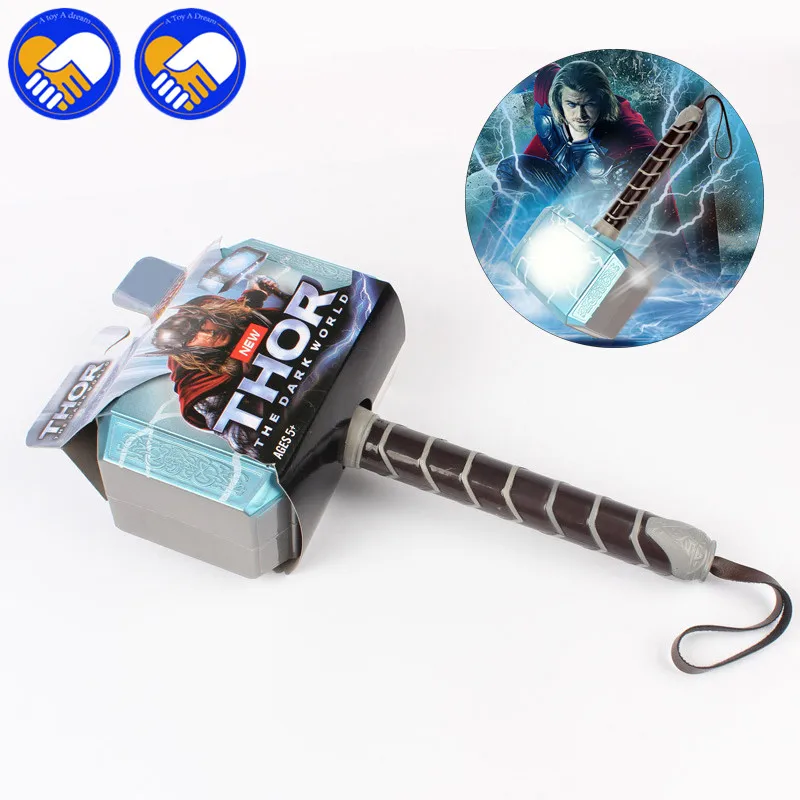 A TOY A DREAM Thor's Hammer Toys Thor Custome Thor Cosplay Hammer 27cm