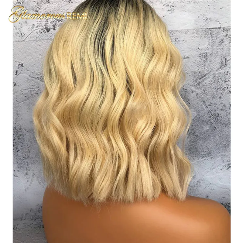 613  short bob wavy lace wigs  (14)