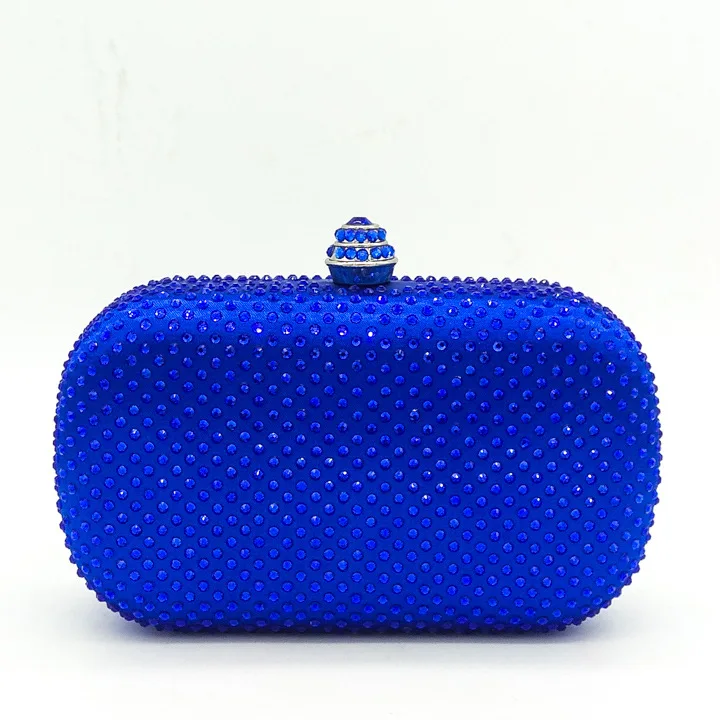 

2018 Evening Bag Made of Bling Rhinestone, Chic Handbag with Detachable Chain Strap, for Wedding and Party