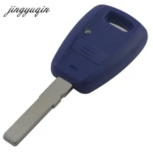 Jingyuqin azul remoto estuche para mando a distancia para Fiat Punto, Doblo Bravo reemplazo funda carcasa sin logotipo