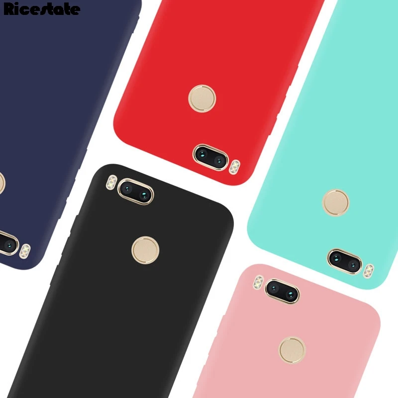 Матовый Мягкий силиконовый чехол из ТПУ Для Xiaomi Mi 5X A1 защитный для телефона |