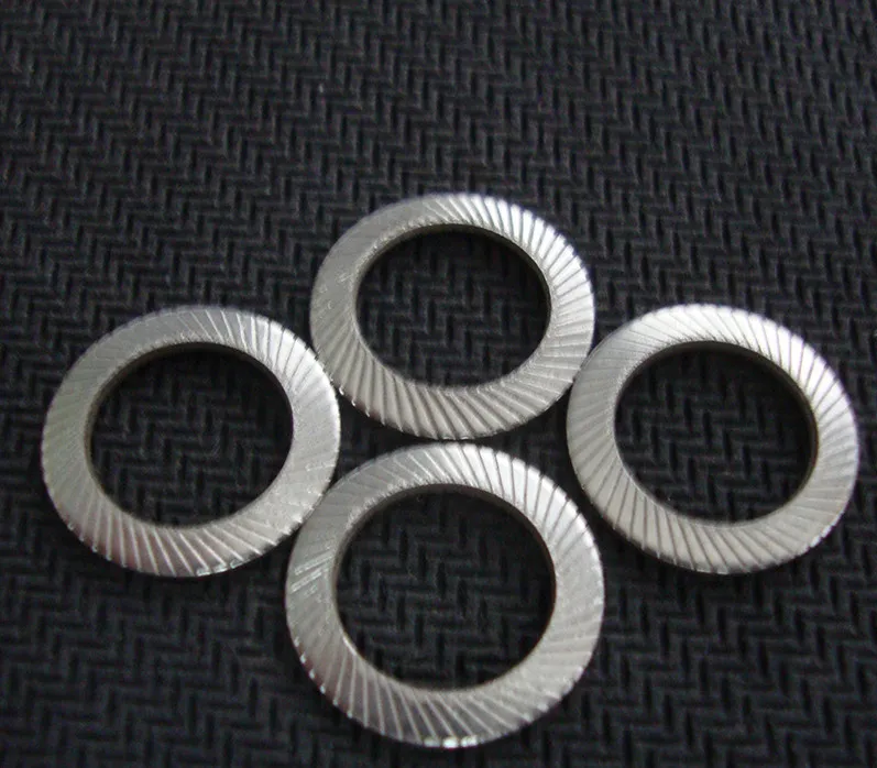 

500pcs/lot DIN9250 type S Stainless steel safety lock serrate washer M2 M2.5 M3 M4 M5 M6