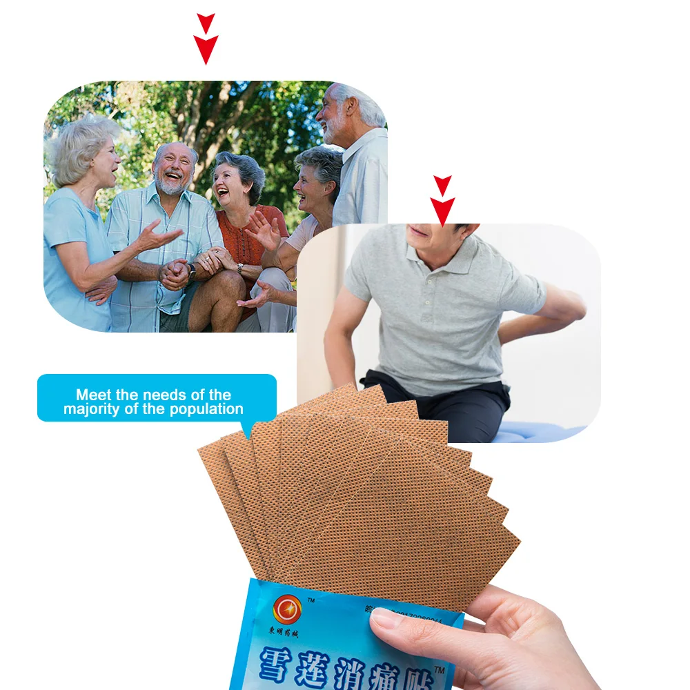 8Pcs Medical Overalls Arthritis Pain Plaster Upper Back Muscular Pain Patch Tiger Balm Plaster For Radiculitis Back Pain C1464