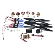 JMT RC HexaCopter Aircraft ARF Electronic:GPS APM2.8 Flight Control 350KV Brushless Motor FMT40A ESC F05423-I