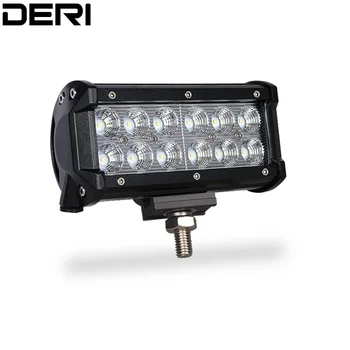 

7 inch Led Car Lights 36W Led Light Bar Flood Spot Beam With Slideable Mount Led Chip DC 12V 24V For 4X4 Offroad Car Flog Lamp