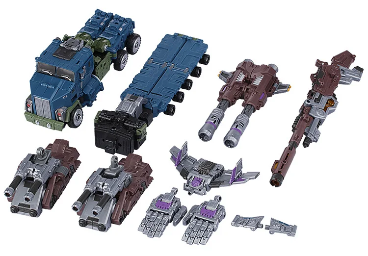 Трансформация WB стиль MBD Bruticus членов-натиск Blastoff Vortex Brawl Swindle 5в1 TF Рисунок Коллекция мальчик Робот Игрушки - Цвет: Onslaught(no box)