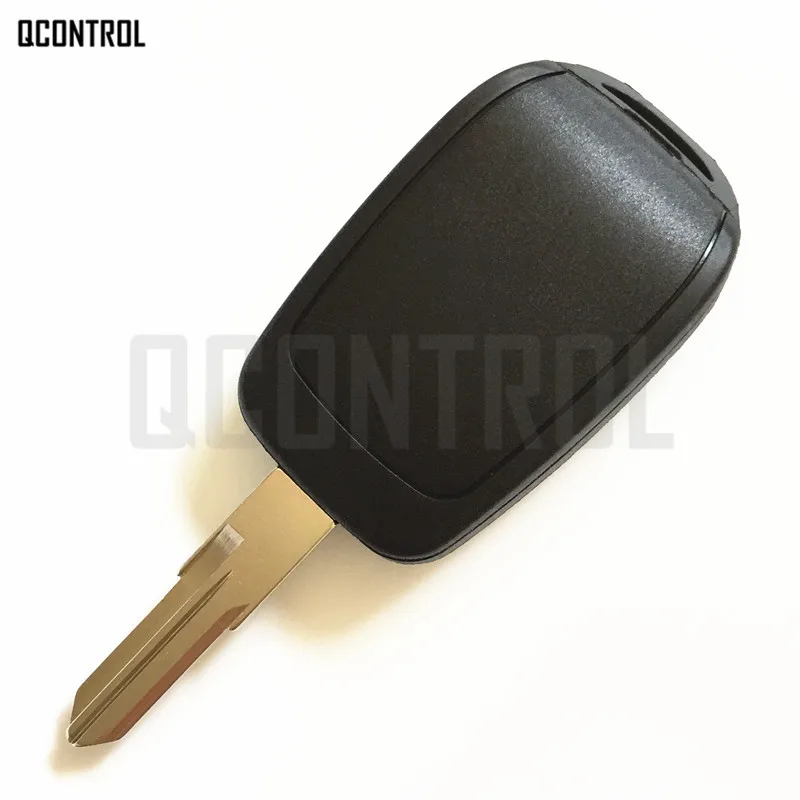 QCONTROL Автомобильный Дистанционный ключ Костюм для Renault Sandero Dacia Logan Lodgy Dokker Duster 433 МГц с чипом PCF7961M HITAG AES