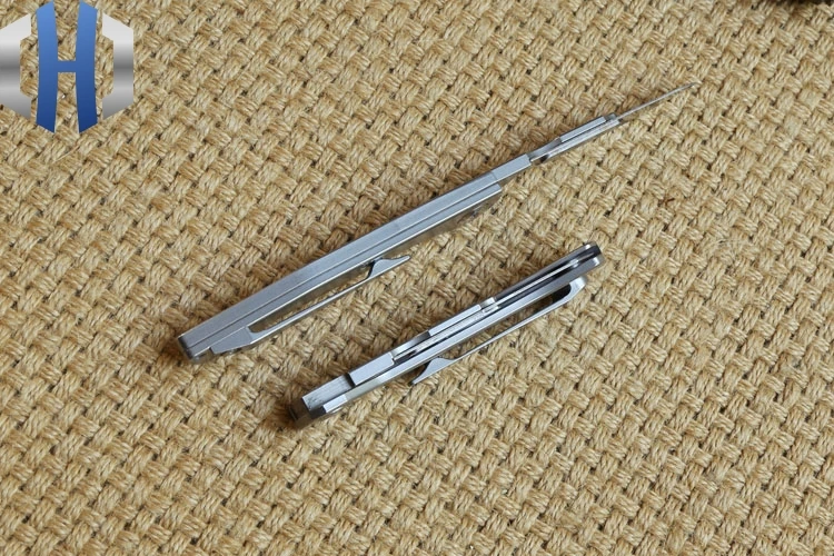Titanium Alloy Folding Utility Knife Surgical Blade EDC Portable Outdoor Folding Knife Utility Knife Can Be Replaced Blade