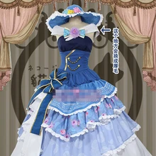 Love live ELI AYASHI ball awaken; карнавальный костюм; праздничное платье; Униформа на Хэллоуин;