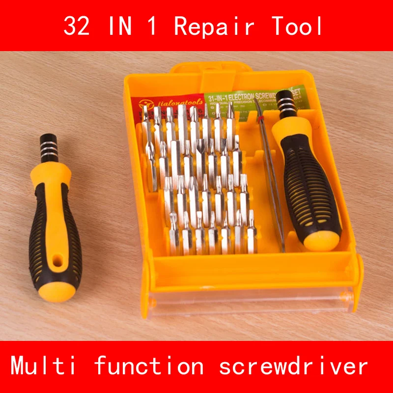 Screwdriver Set 32 in 1 Torx Screwdriver with case Repair Tool Kit Sets