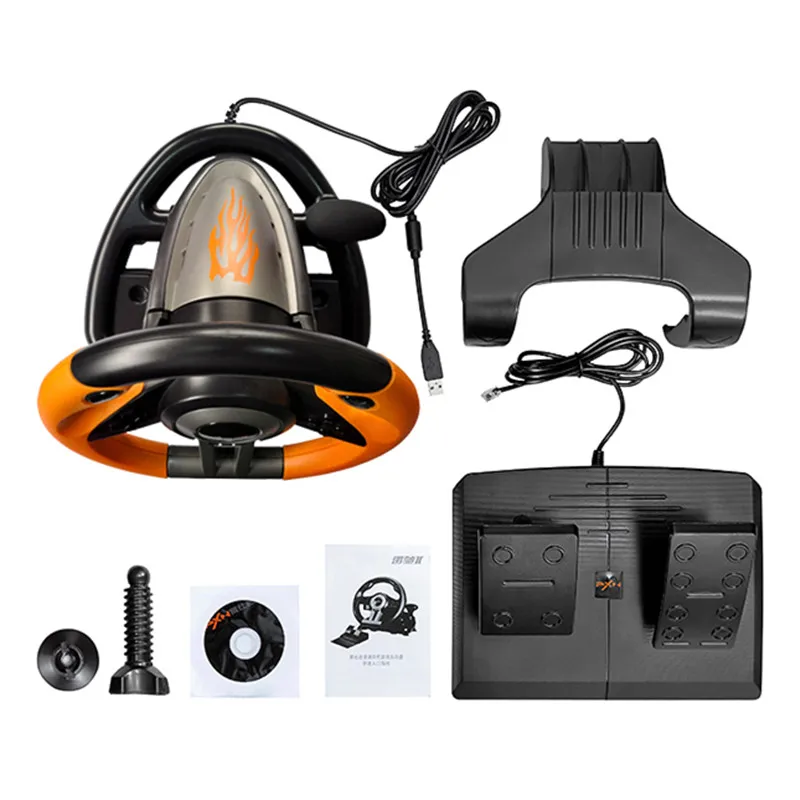

PC simulation computer game steering wheel vibration supports 360 free driver driving the car to learn to drive Need for Speed