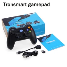 Tronsmart 2.4 г беспроводной игра ручка пульт дистанционного управления Джойстик Геймпад с держатель для Xiaomi Samsung Android Smart TV PC