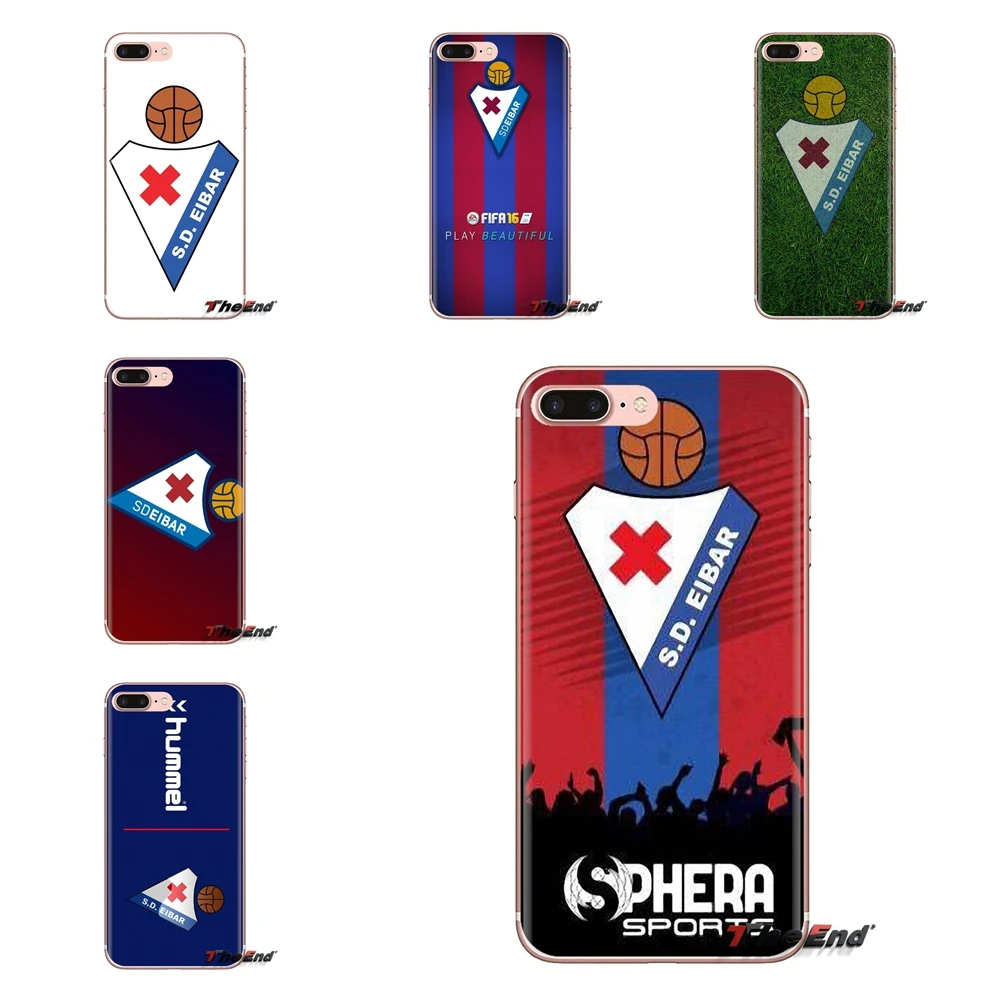SD Eibar Vector Logo Football Spain For Oneplus 3T 5T 6T Nokia 2 3 5 6 8 9 230 3310 2.1 3.1 5.1 7 Plus 2017 2018 Cell Phone Case |