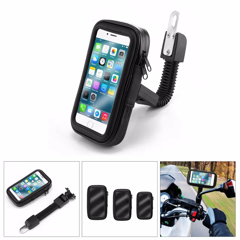 Waterproof Motorbike Motorcycle Scooter Mobile Phone Holder Bag Case for Mobile